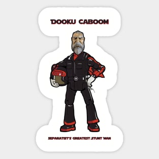 Dooku Caboom Sticker